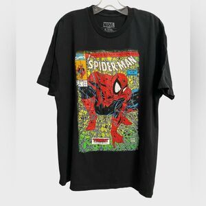 Marvel Fifth Sun Spider-Man Legend of Arachknight T-shirt Men's Size XL Black